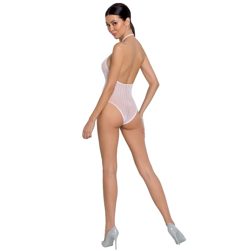 PASIÓN - MUJER BS088 BODYSTOCK BLANCO TALLA ÚNICA