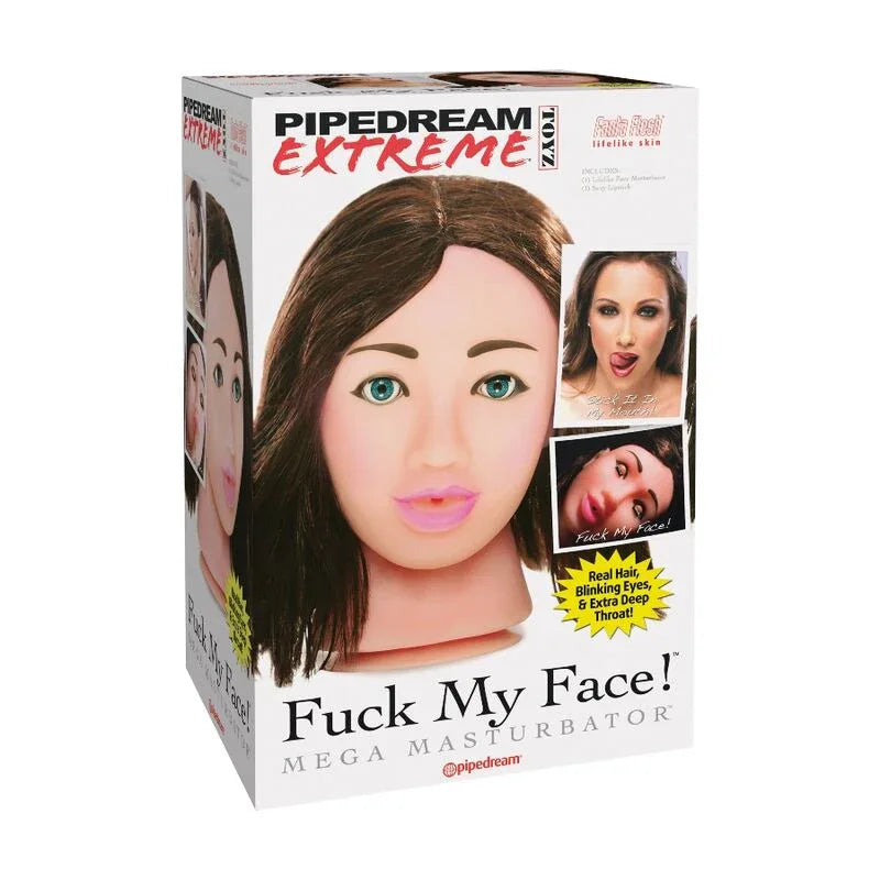 Extreme Toyz – Fuck Me Méga Masturbateur Visage Brun