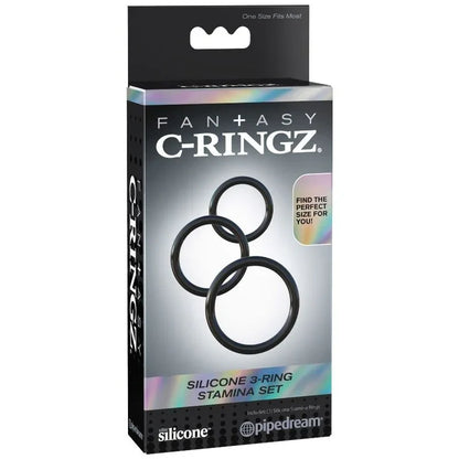 Fantasy C Ringz – Silicone 3 Anneaux Stamina Set