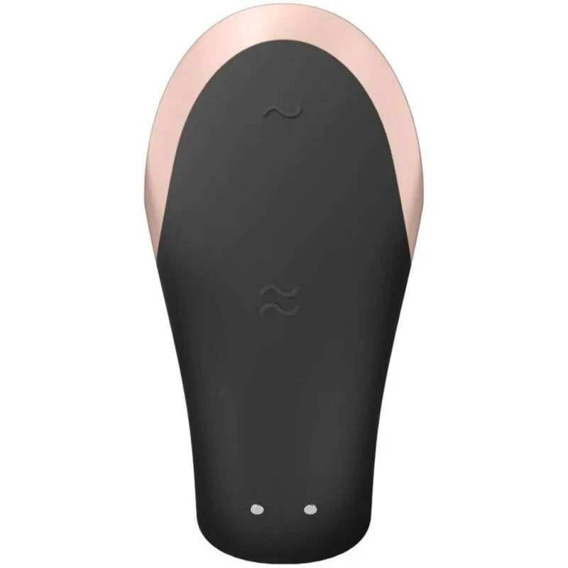 Satisfyer – Vibrateur Double Love Luxury Partner Noir