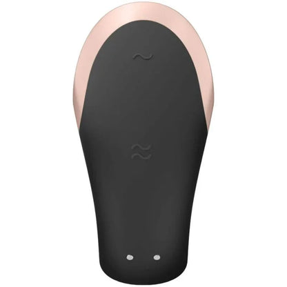 Satisfyer – Vibrateur Double Love Luxury Partner Noir