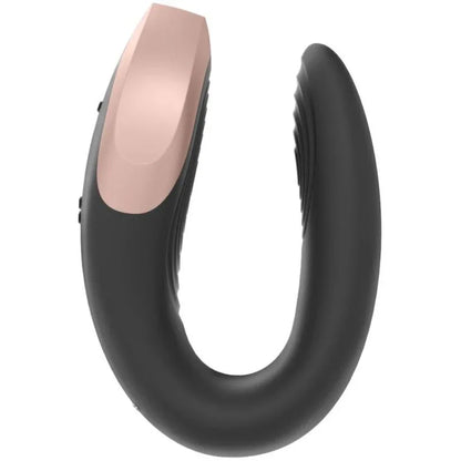 Satisfyer – Vibrateur Double Love Luxury Partner Noir
