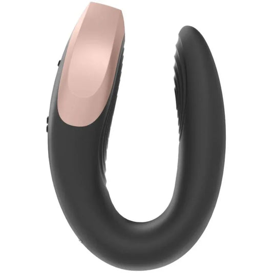 Satisfyer – Vibrateur Double Love Luxury Partner Noir