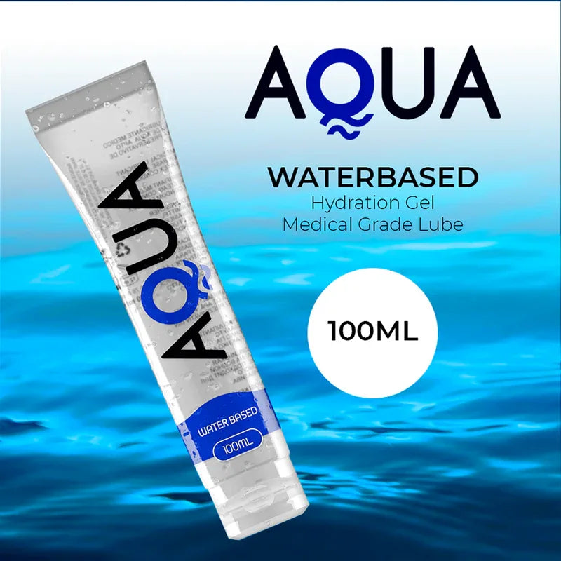 Aqua Quality – Lubrifiant à Base D''Eau 100 ml – Sensations Intenses & Excitation Maximale