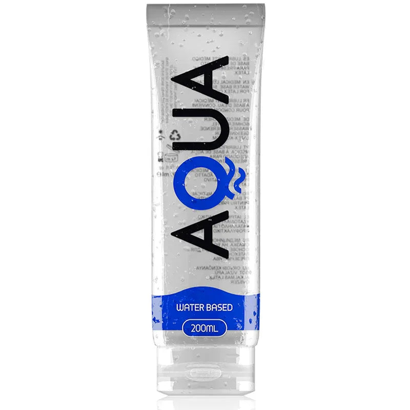 Aqua Quality – Lubrifiant à Base D''Eau 200 ml – Sensations Intenses & Excitation Maximale
