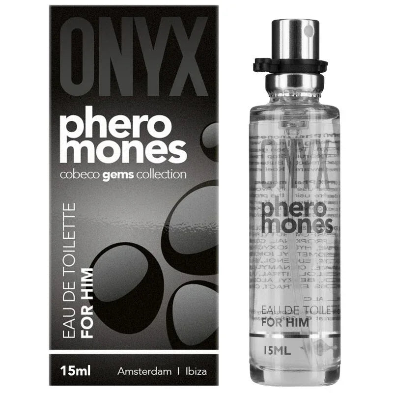 Cobeco – Onyx Pheromones Eau de Toilette pour Lui 15Ml