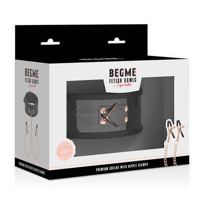 BEGME - BLACK EDITION BEGME BLACK EDITION NECKLACE WITH METON CLAMPS