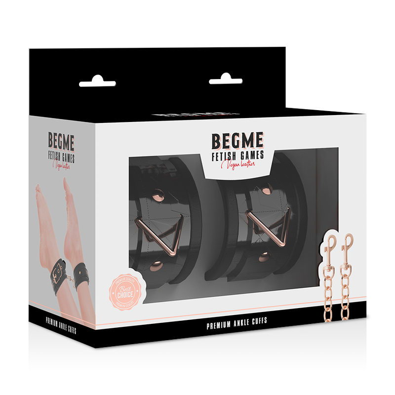 BEGME - PUÑOS DE TOBILLO PREMIUM EDICIÓN NEGRA