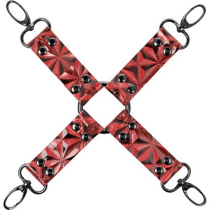 BEGME - CORBATA DE CERDO DE CUERO VEGANO PREMIUM EDICIÓN ROJA