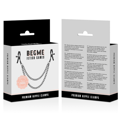 BEGME - CLIPS TAMELON RED EDITION CON CADENA