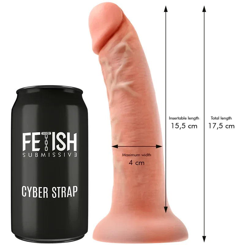 Fetish Submissive Cyber Strap – Harnais avec Gode et Télécommande Bullet Technologie Watchme S