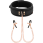 COQUETTE CHIC DESIRE - COLLAR DE CLIP DE PUNTA DE ELEGANCIA CON FORRO DE NEOPRENO