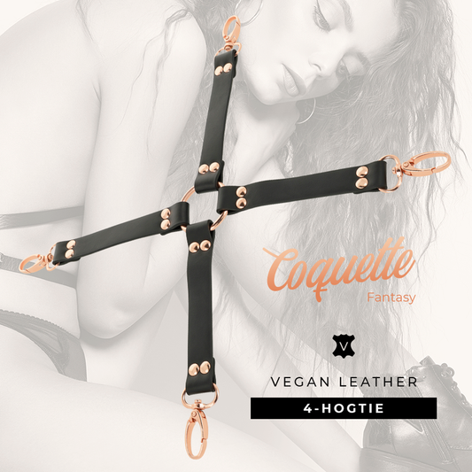 COQUETTE CHIC DESIRE - CORBATA DE CERDO DE CUERO VEGETAL