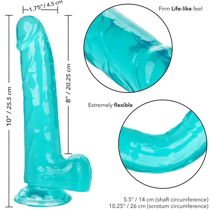 Calexotics – Gode taille Reine Bleu 20.3 cm