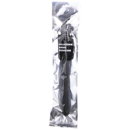 TODO NEGRO - TAPÓN DE SILICONA PARA DUCHA ANAL 27 CM