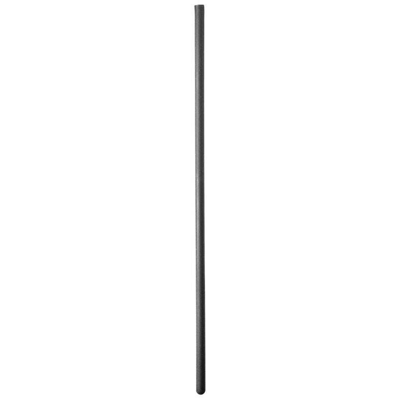 ALL BLACK - SILICONE URETHRAL PROBE 6MM