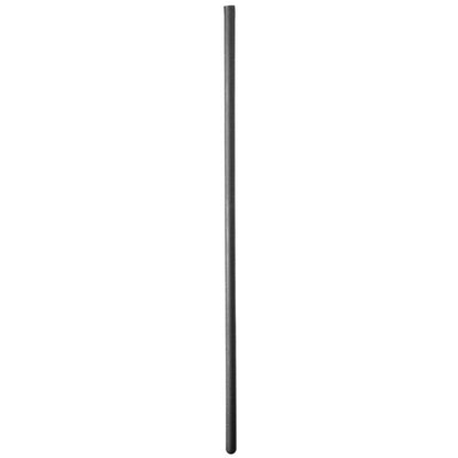 ALL BLACK - SILICONE URETHRAL PROBE 6MM
