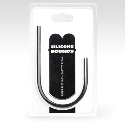 ALL BLACK - SILICONE URETHRAL PROBE 6MM