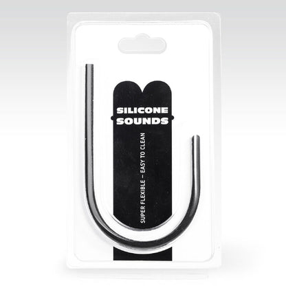 ALL BLACK - SILICONE URETHRAL PROBE 10 MM