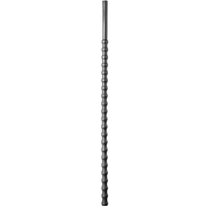 ALL BLACK - SILICONE URETHRAL PROBE 8/10 MM