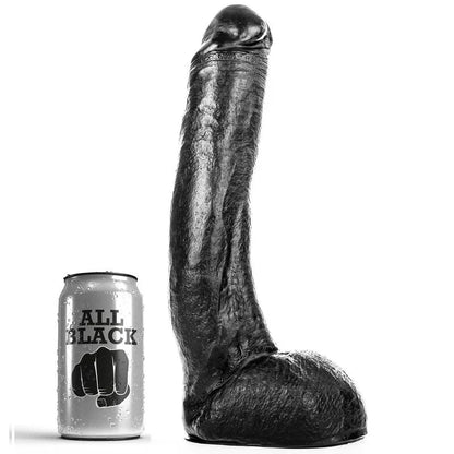 All Black – Dong 29 cm Curvado