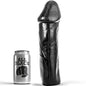 TODO NEGRO - PENE DE 28 CM SIN TESTICULOS