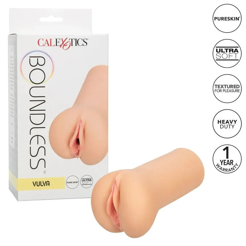 Calexotics – Boundless Vulva Stroker – Peau Claire