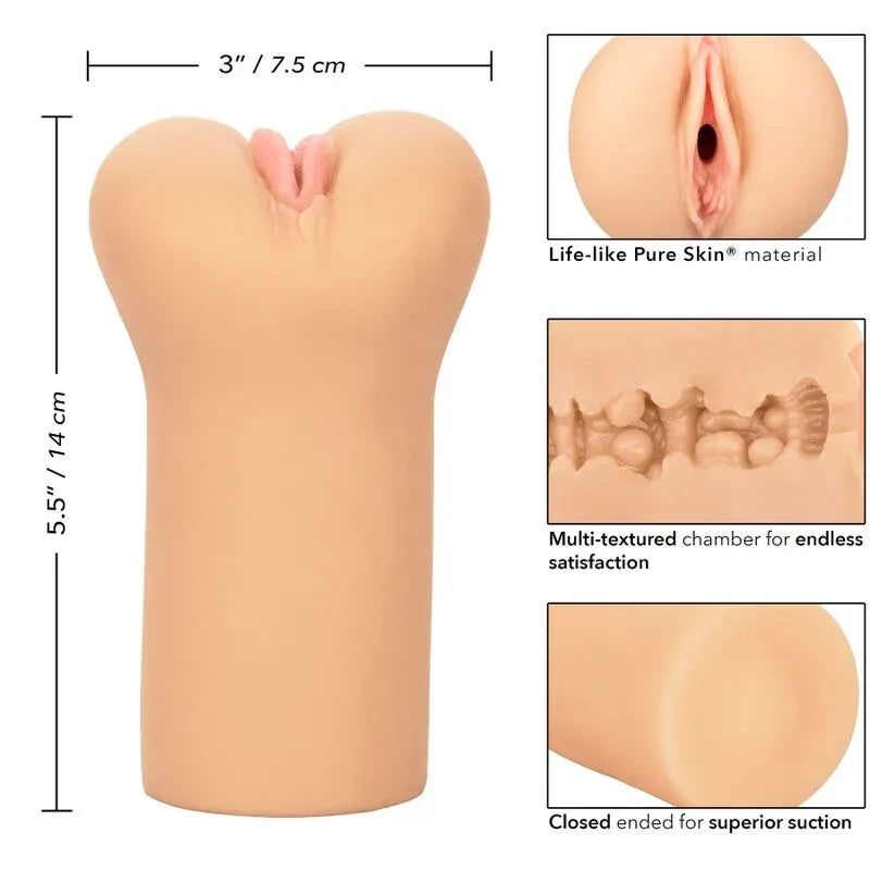 Calexotics – Boundless Vulva Stroker – Peau Claire