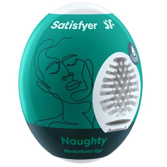 SATISFYER - HUEVO MASTURBADOR CON CÁSCARA