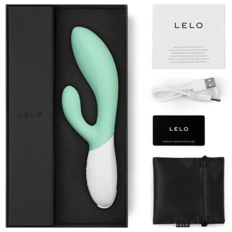 Lelo – Ina 3 Vibrateur Vert Lapin Luxe aux Algues