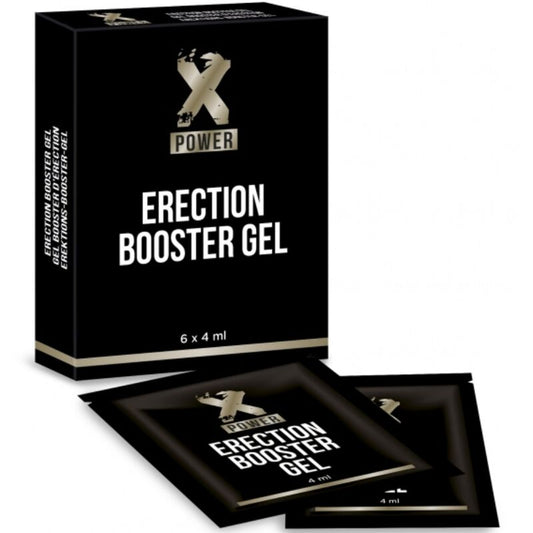 XPOWER - GEL BOOSTER DE D-ÉRECTION 6 X 4 ML