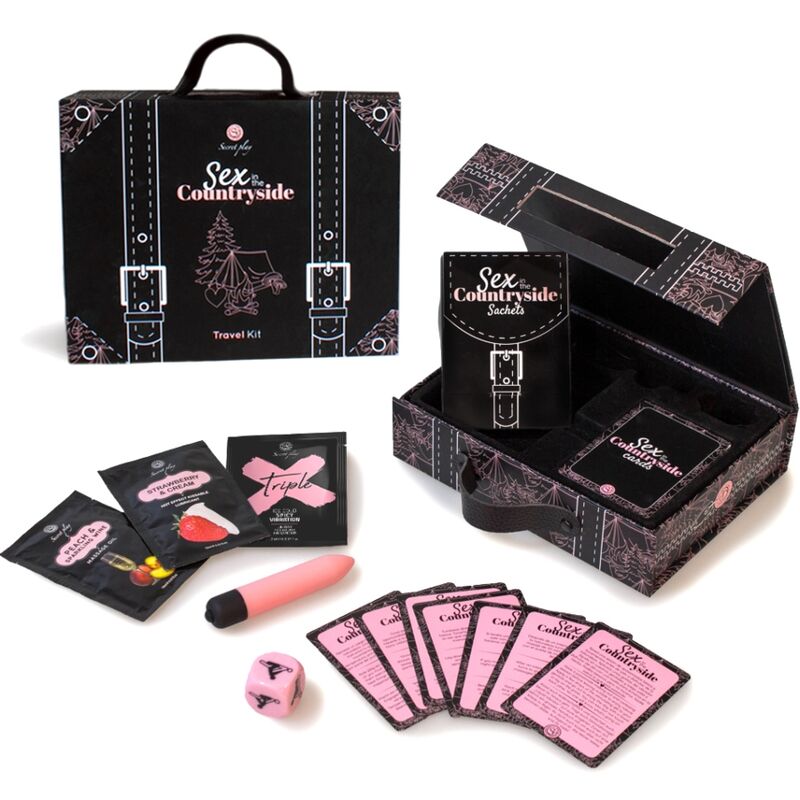 SECRETPLAY - KIT DE VIAJE SEXUAL CAMPO (ES/EN/DE/FR/NL/PT)
