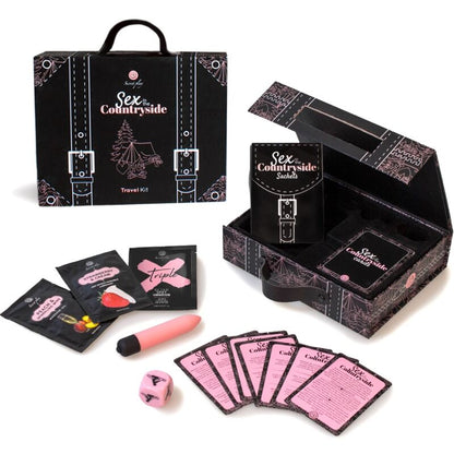 SECRETPLAY - KIT DE VIAJE SEXUAL CAMPO (ES/EN/DE/FR/NL/PT)
