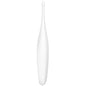 SATISFYER - VIBRADOR BLANCO CON PUNTA GIRATORIA Y DIVERTIDA