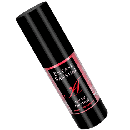 EXTASE SENSUAL - ACEITE ESTIMULANTE DE FRESA VIAJE TERMAL 35 ML