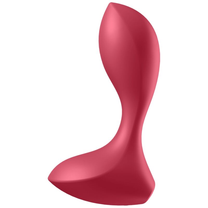 SATISFYER - BACKDOOR LOVER VIBRANT PLUG ROJO