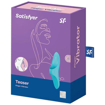 Satisfyer – Vibrateur Doigts Teaser Lumière Bleue