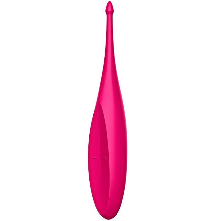 SATISFYER - VIBRADOR ROSA CON PUNTA GIRATORIA Y DIVERTIDA