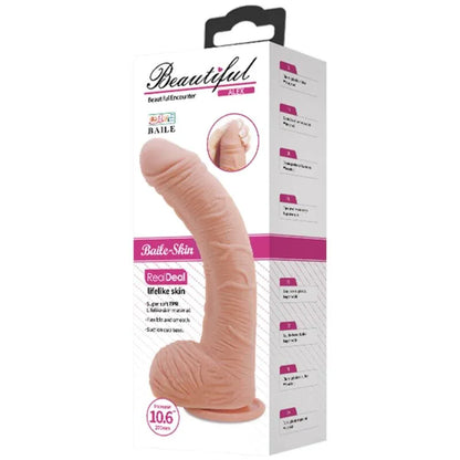 Baile – Gode en Peau Réaliste Alex 27 cm