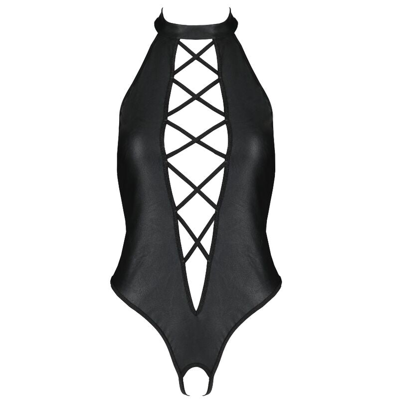 PASIÓN - NANCY BODY DE CUERO ECOLÓGICO L/XL