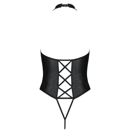 PASIÓN - NANCY BODY DE CUERO ECOLÓGICO L/XL