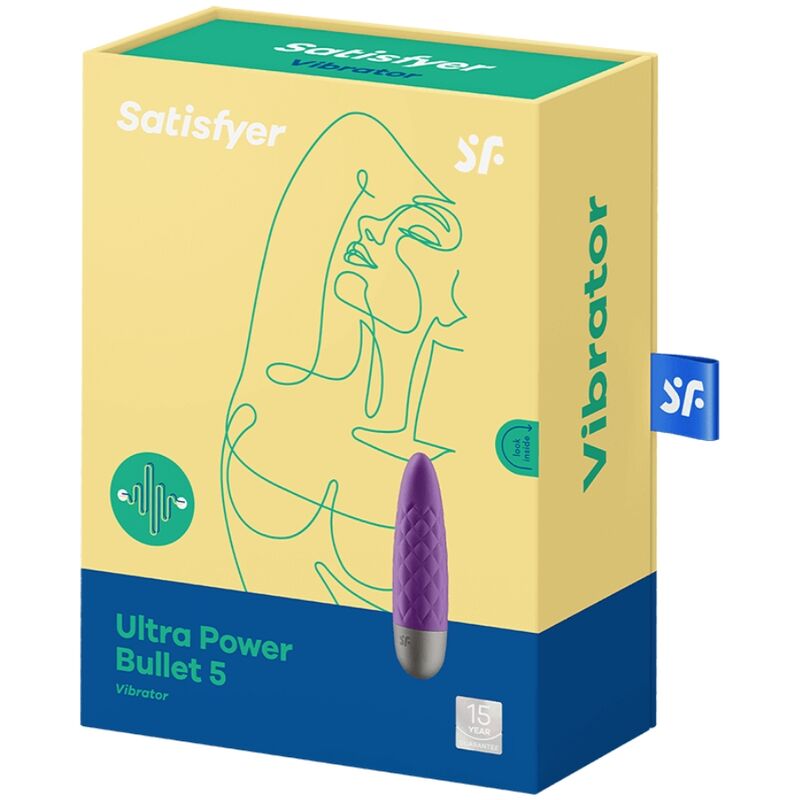 SATISFYER - ULTRA POWER BULLET 5 PÚRPURA
