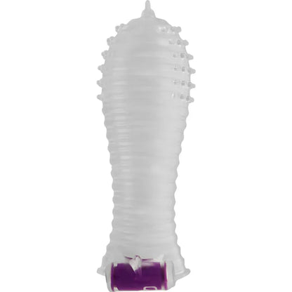 Ohmama – Gaine Pénis Texturée avec Balle Vibrante
