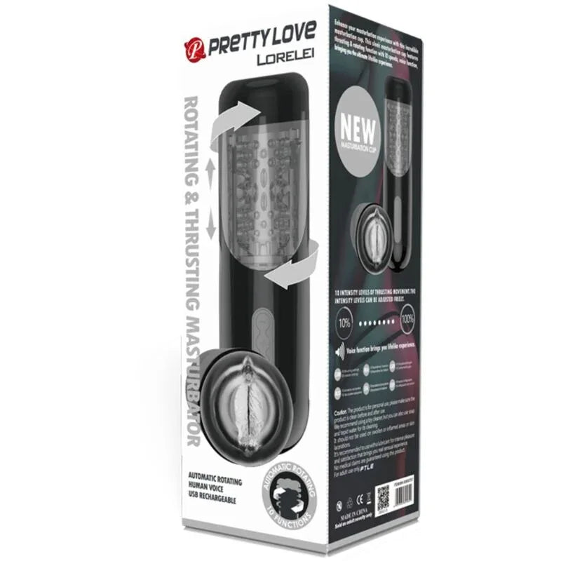 Pretty Love Masturbateur Rechargeable Multifonction Lorelei