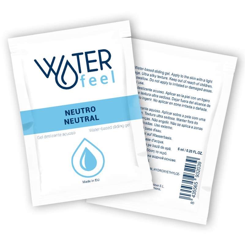 WATERFEEL - WATER-BASED NEUTRAL SLIDING GEL 6 ML