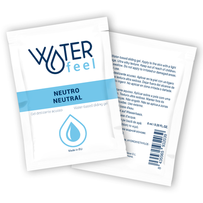 WATERFEEL - WATER-BASED NEUTRAL SLIDING GEL 6 ML