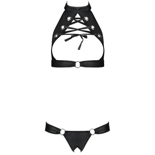 PASIÓN - CONJUNTO DE CUERO ECOLÓGICO MALWIA L/XL