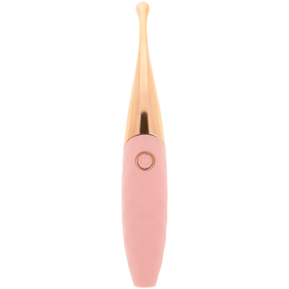 OHMAMA - ESTIMULADOR DE CLÍTORIS RECARGABLE 36 MODOS ROSA-ORO