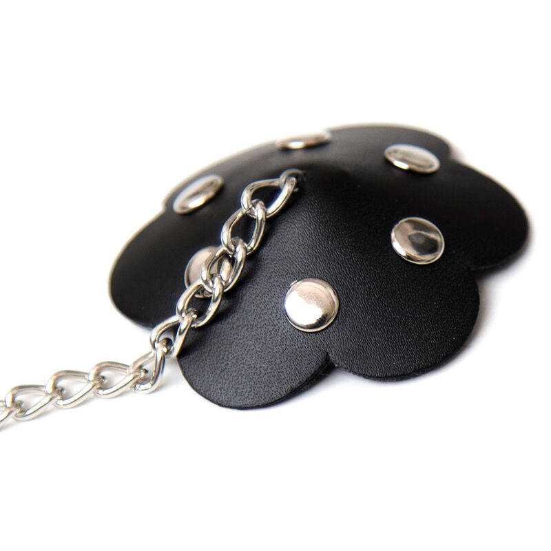 OHMAMA FETISH - PROTECTOR DE PÉTALO PARA PEZÓN CON CADENA