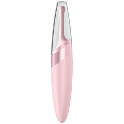 SATISFYER - VIBRADOR DE PUNTA PARA CLÍTORIS TWIRLING DELIGHT ROSA